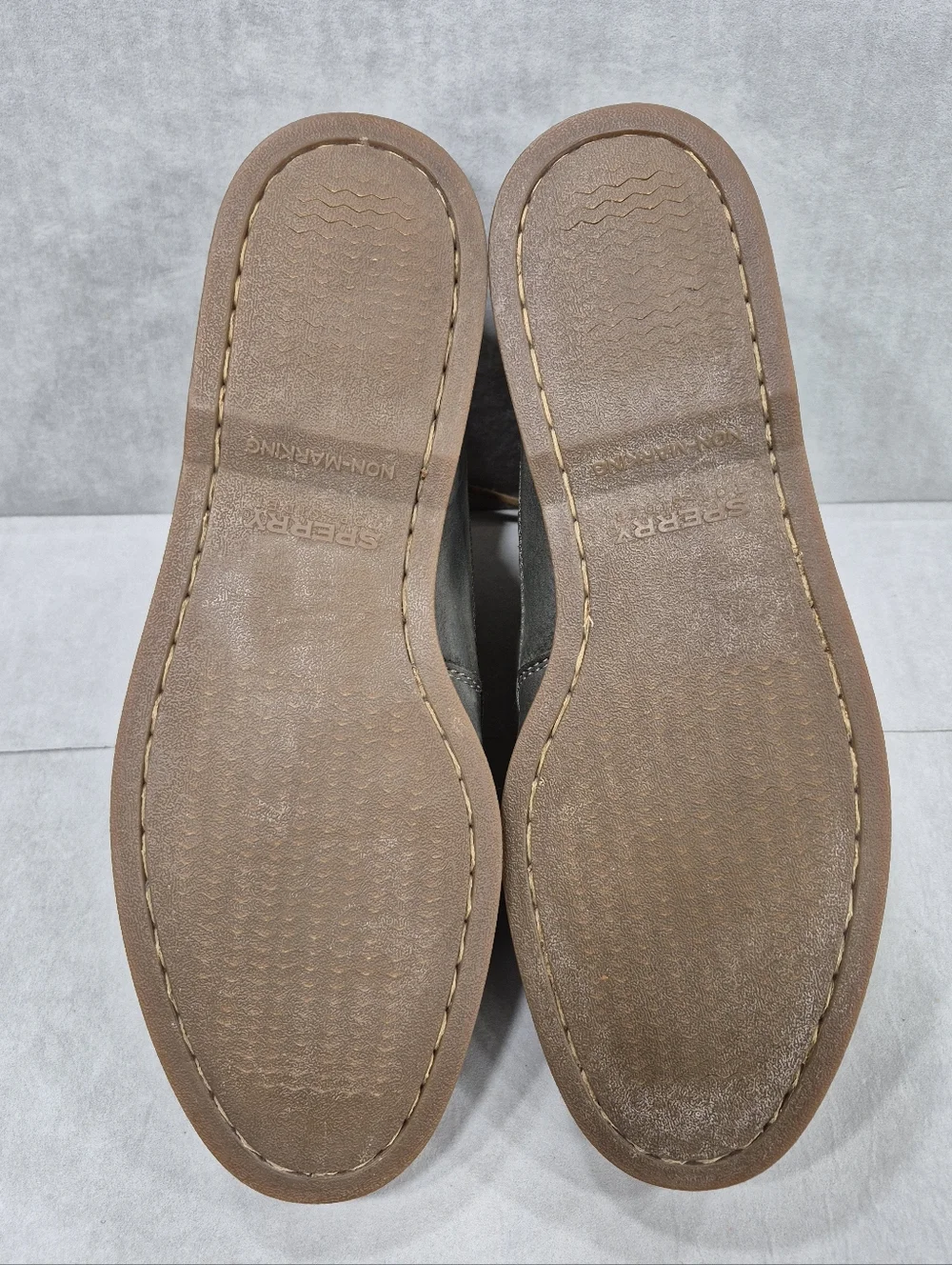 Sperry Top Sider nubuck chukka boots men's 9M olive green soft leather nautical - Picture 9 of 15